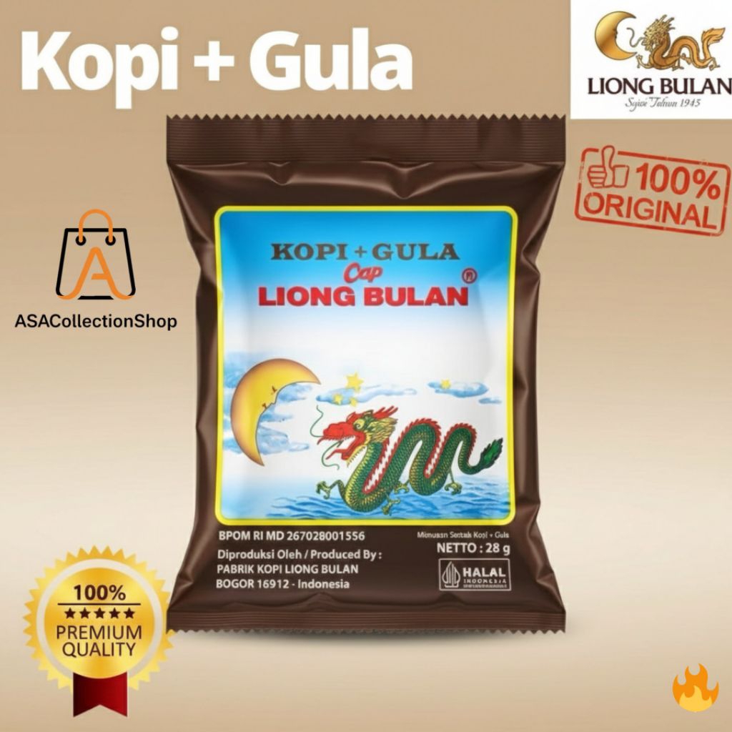 Kopi Liong Asli Bogor Sachetan