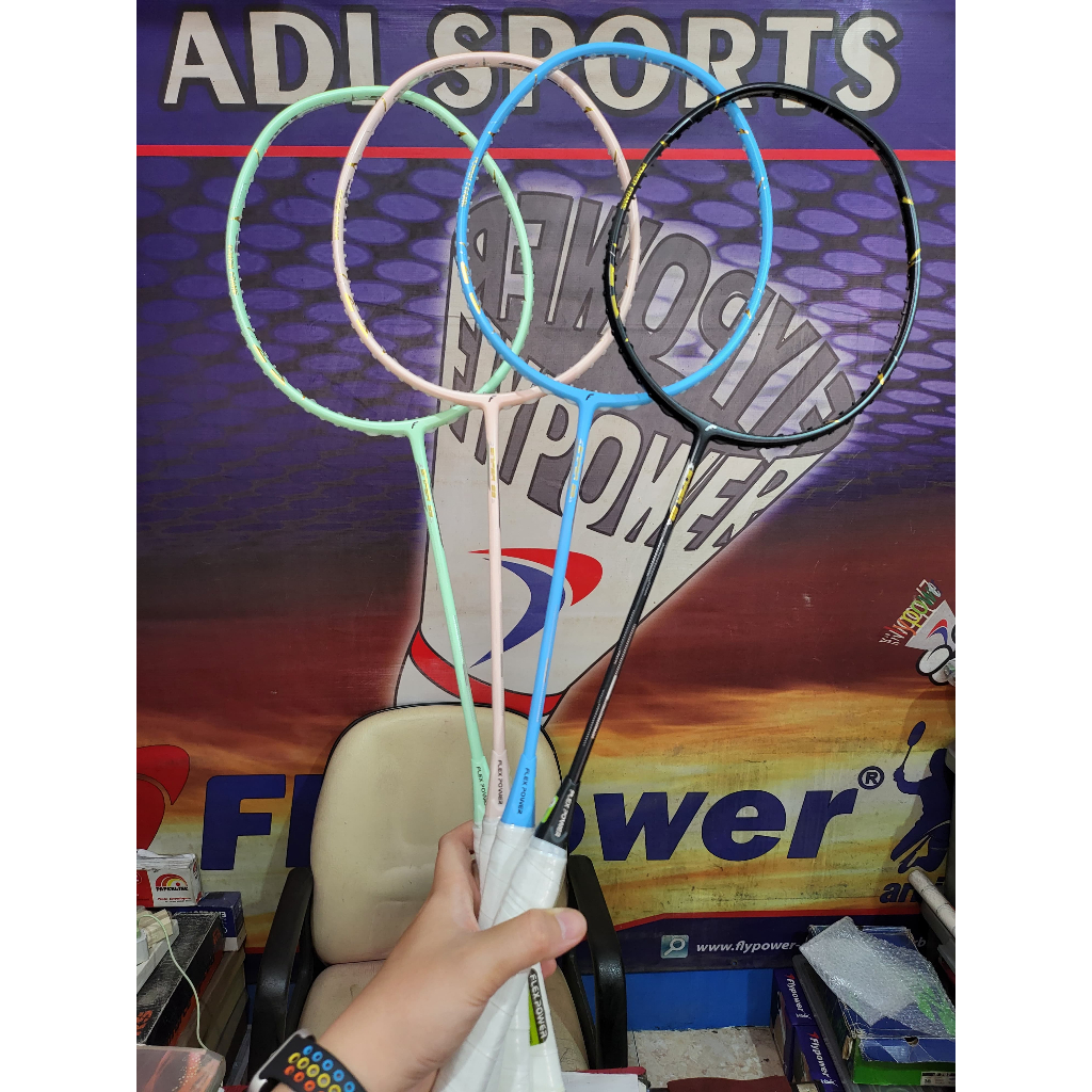 Raket Badminton Bulutangkis Flex Power Sniper 99 Thunder 2000 Racket Only Max LBS 36
