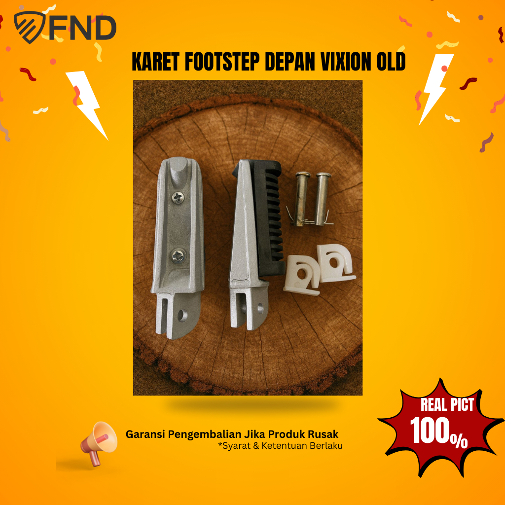 Karet Pijakan Kaki Depan Yamaha Vixion Old – Karet Footstep Depan Motor