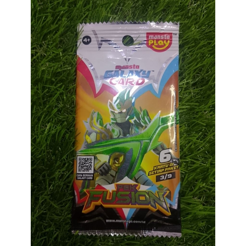 Monsta Galaxy Card Pek Fusion 3/9 Boboiboy Indonesia Hang Kasa A