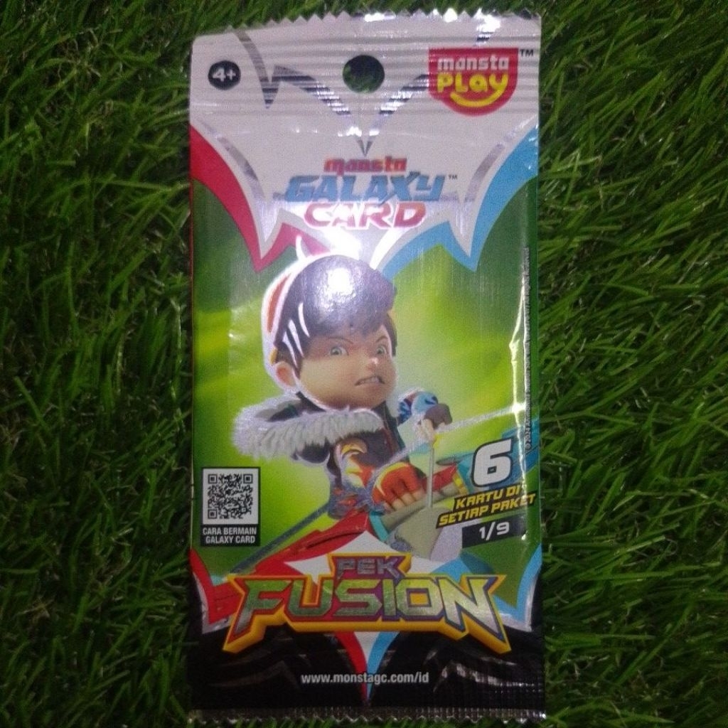 Monsta Galaxy Card Pek Fusion 1/9 Boboiboy Indonesia FrostFire A