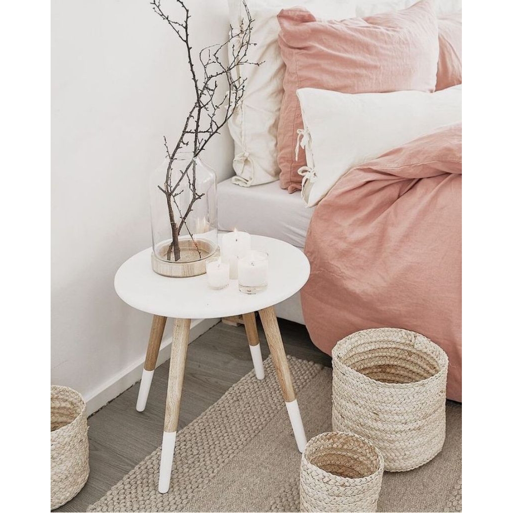 MEJA BULAT KOPI ESTETIK | MURAH HANYA 40.000 RUPIAH