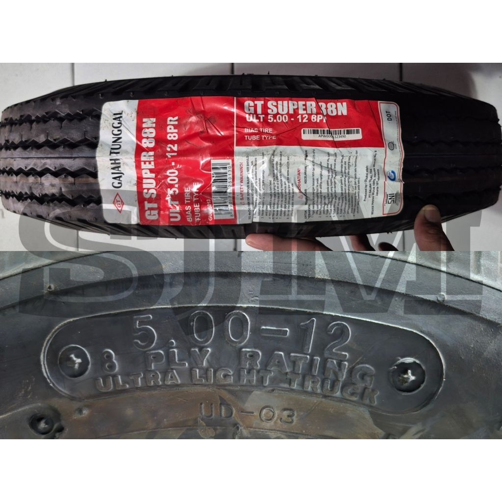 GAJAH TUNGGAL 500 12 BAN LUAR