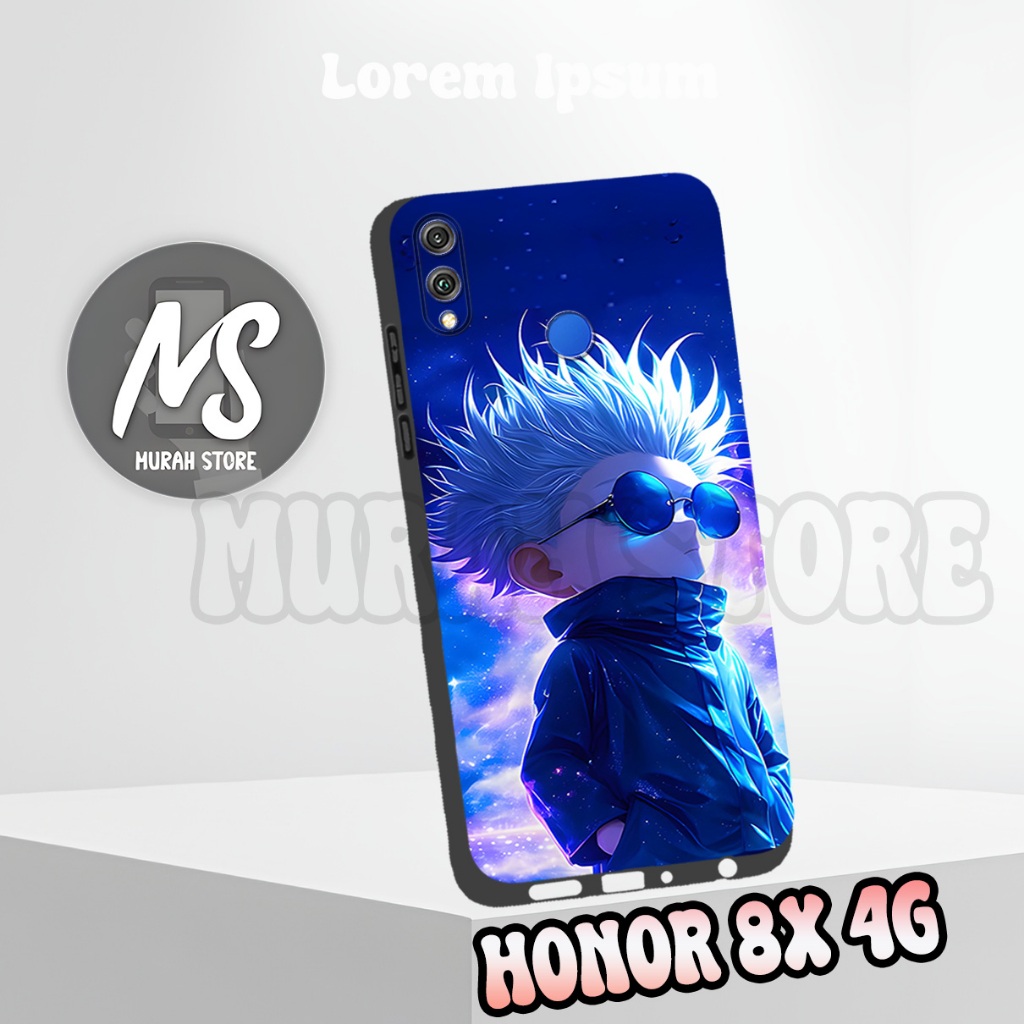MS8/ Softcase Karet HONOR 8X / Motif Anime / Case HONOR 8X / Silikon HONOR 8X