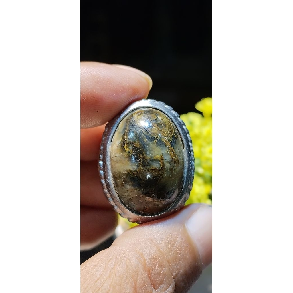 cincin  batu garut pancawarna