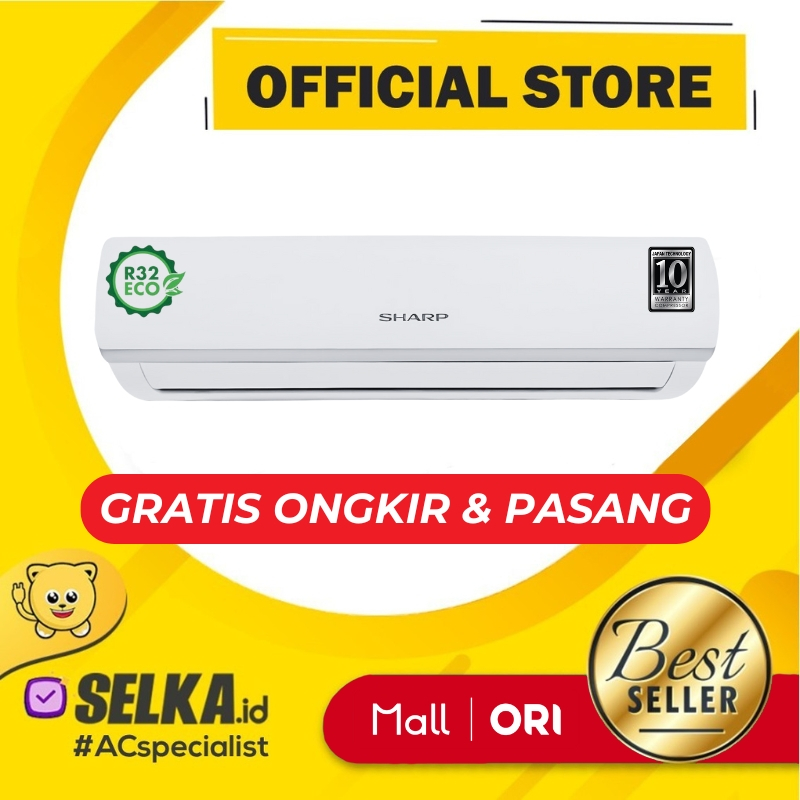 Sharp AH-A5UCY AC Split 1/2 PK - Pendingin Ruangan Efisien