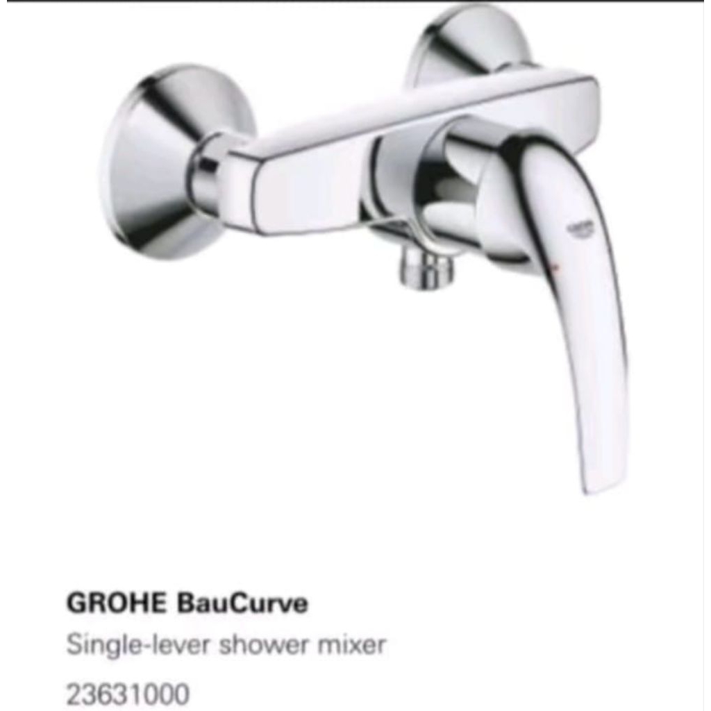 GROHE BauCurve 32807000 Keran Shower Panas Dingin