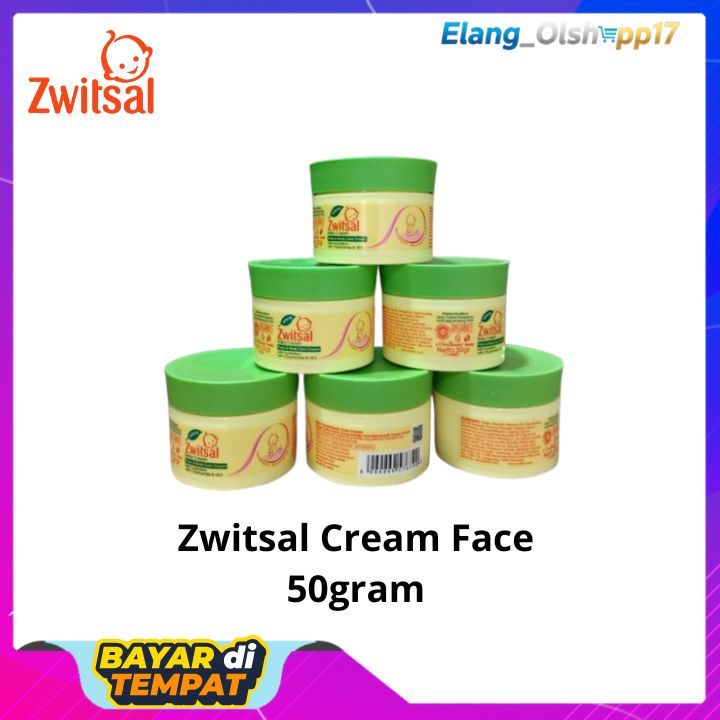 Zwitsal Face and Body Cream Untuk Bayi 50gram Cream Untuk Wajah Bayi Lembut dan Wangi