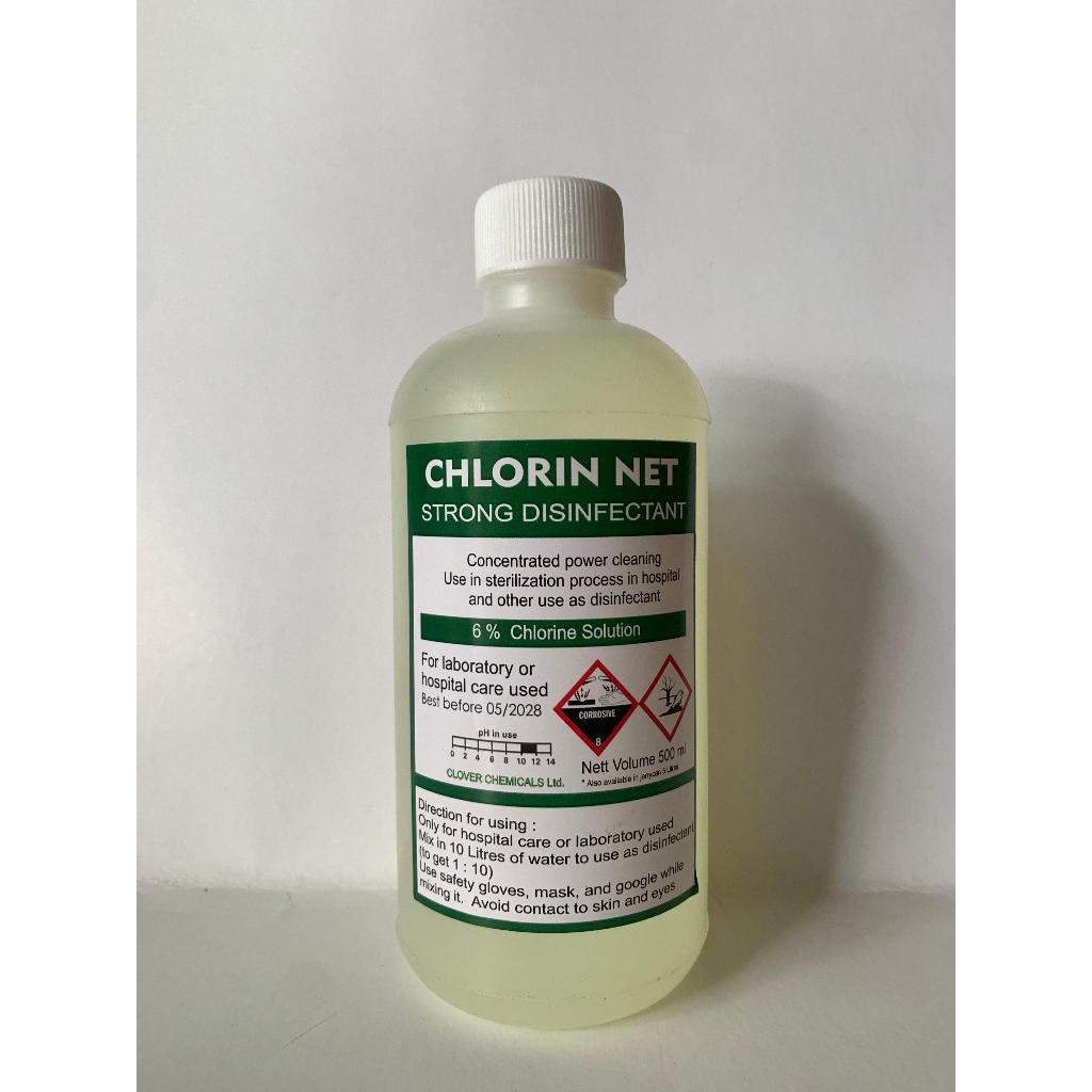 NaOCl klorin disinfektan 500 ml