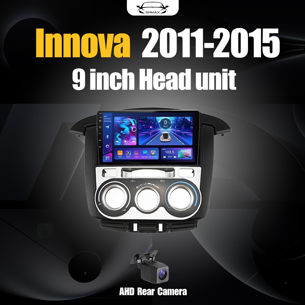 Android 14 Head Unit 9" IPS For Innova 2011-2015 Head Unit 8 Chip Nuklir 8+64GB/8+128GB Android 14 H
