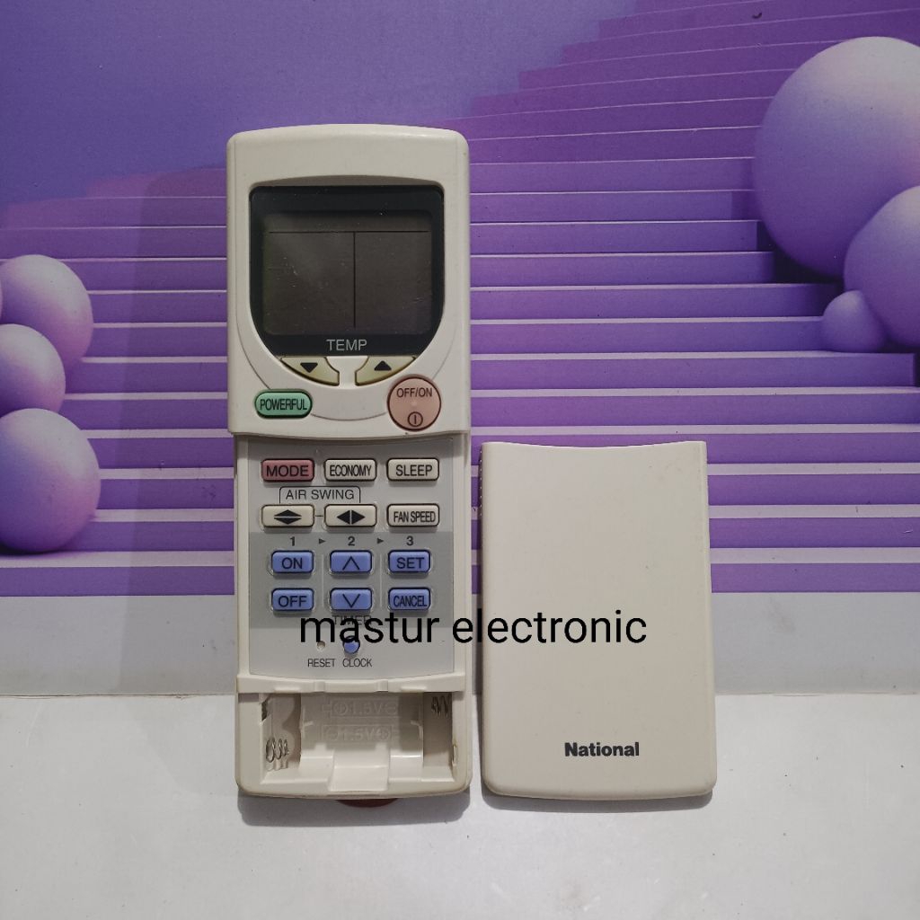 REMOTE REMOT AC NATIONAL PANASONI A75C2183 POWERFUL ORIGINAL ASLI