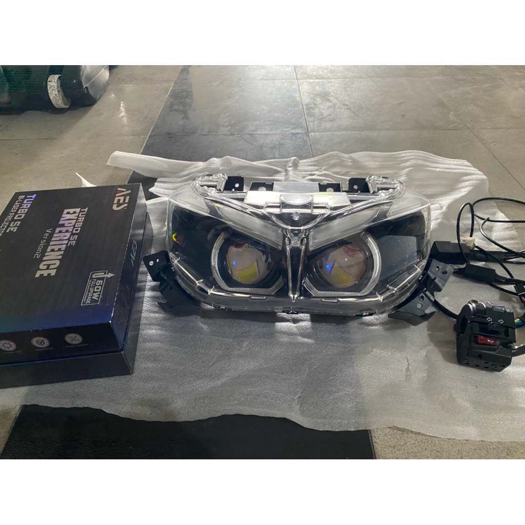 BILED AEROX NEW SET SAKLAR FULL RGB