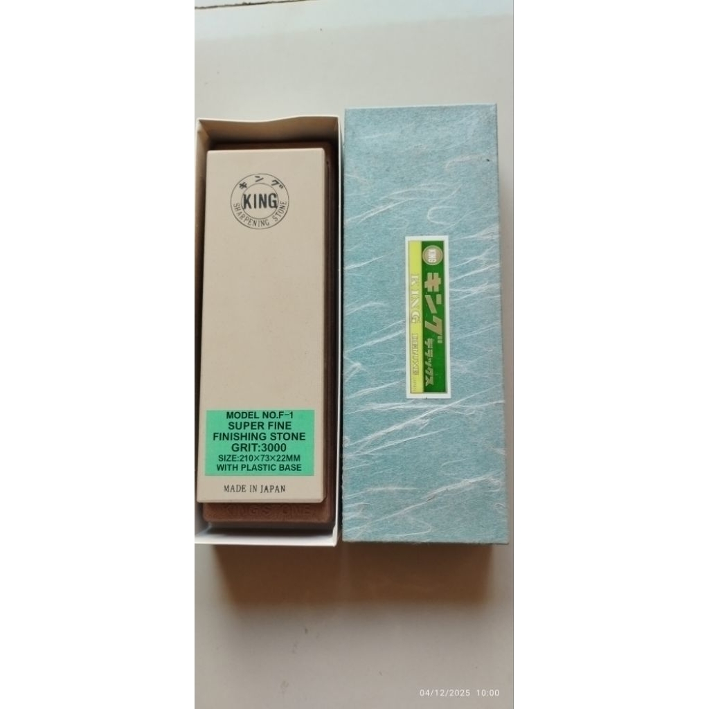 GRIT 3000 KING STONE DELUX BATU ASAH JAPAN ASLI
