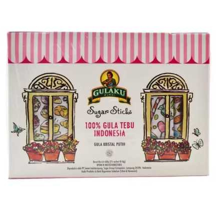 Gulaku sugar sticks 600gr 75's