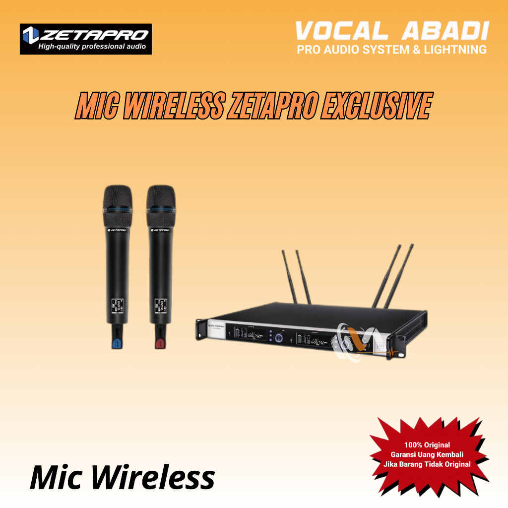 MIC WIRELESS ZETAPRO EXCLUSIVE