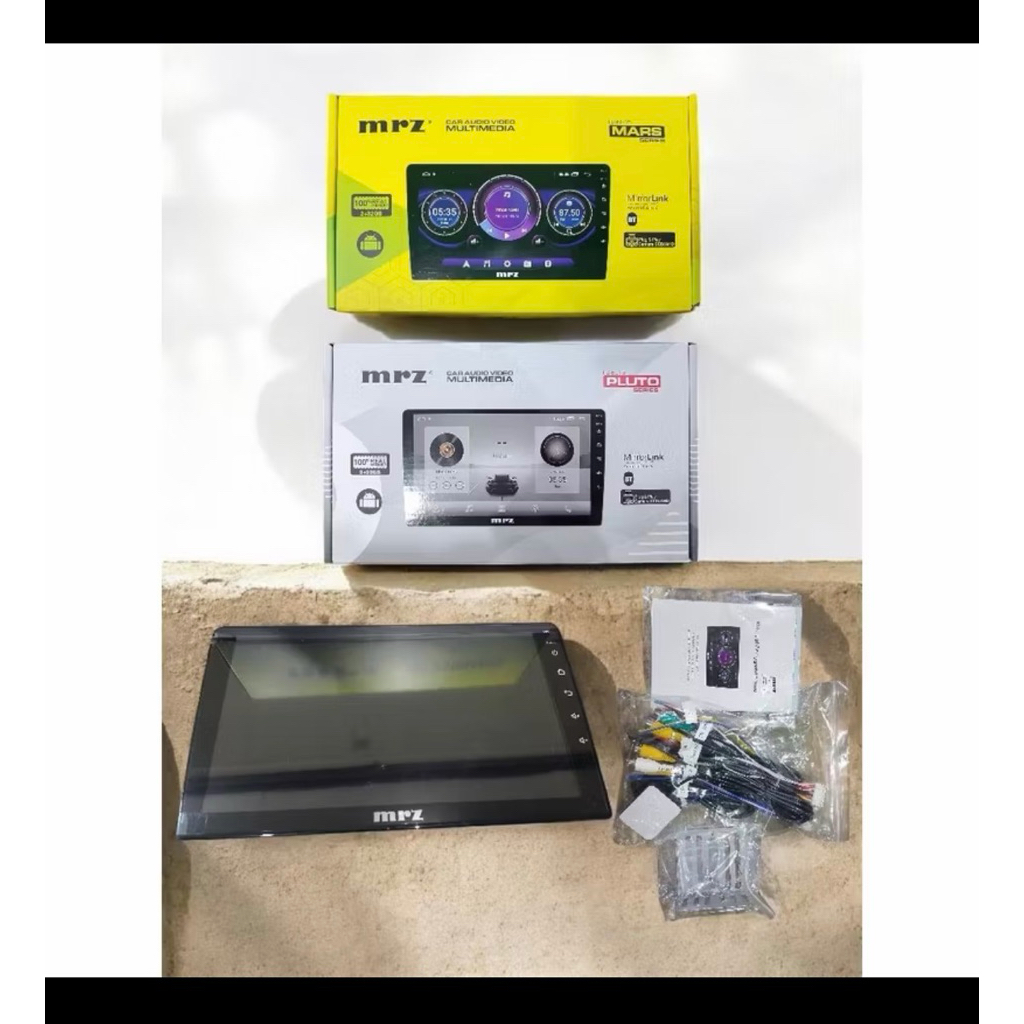 Headunit Android 9inch MRZ JEC Audiobank bonus Kamera