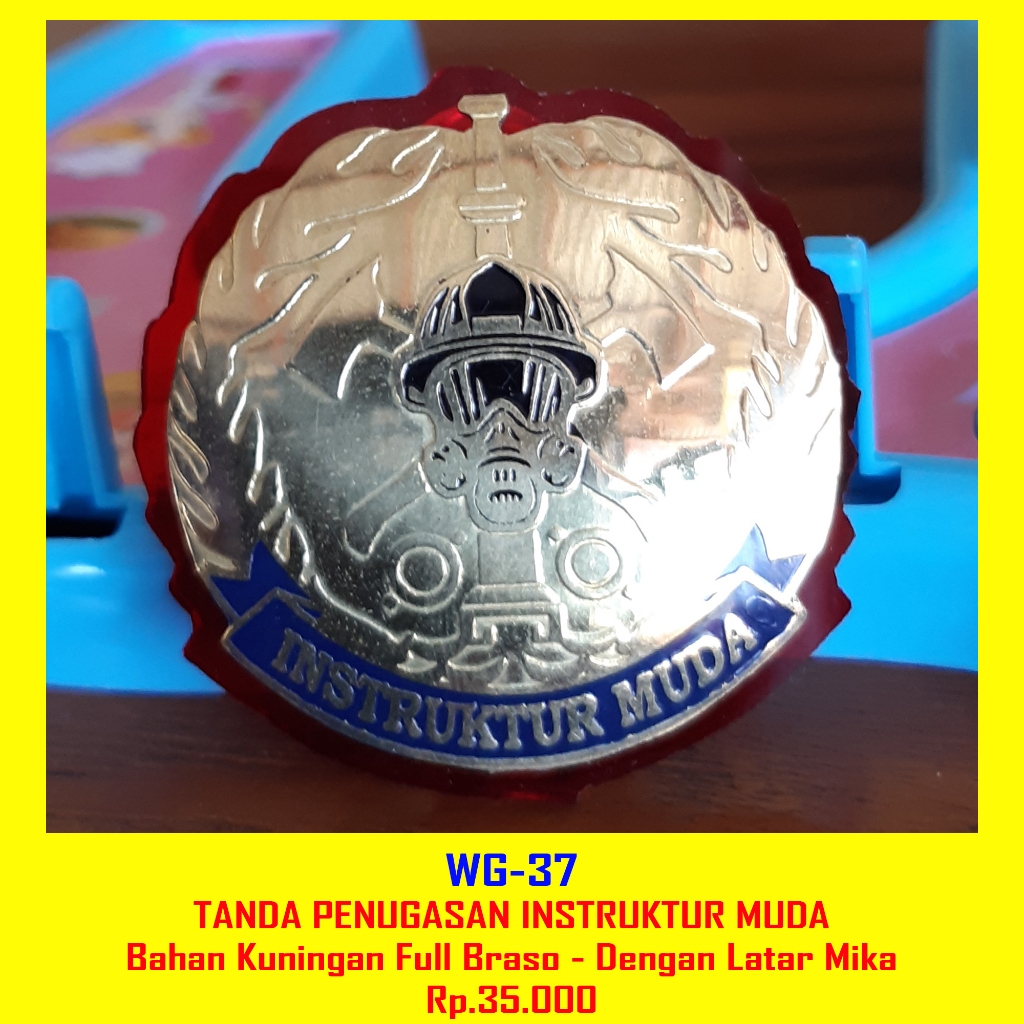 Tanda Penugasan Instruktur Muda Pemadam, PDH/PDU / WG-37