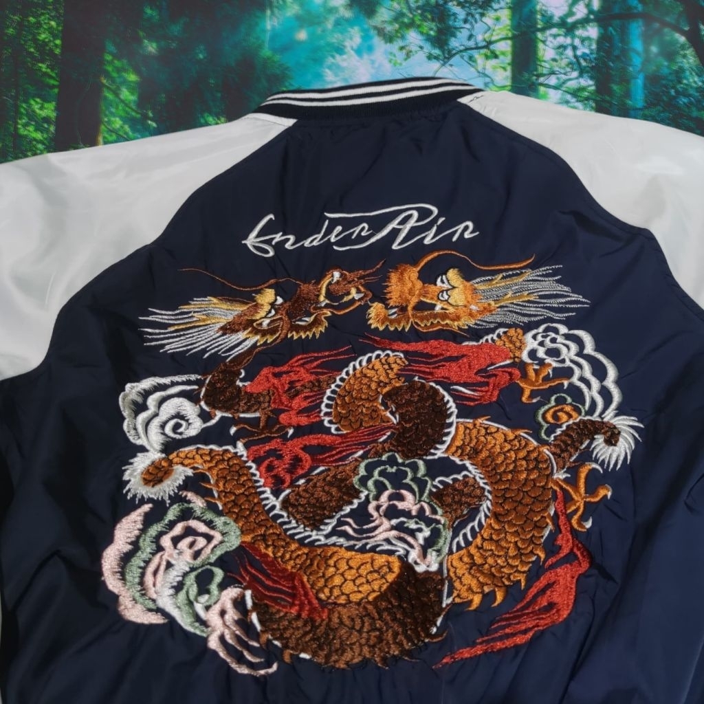 SUKAJAN DRAGON FULL BORDIR BEST QUALITY