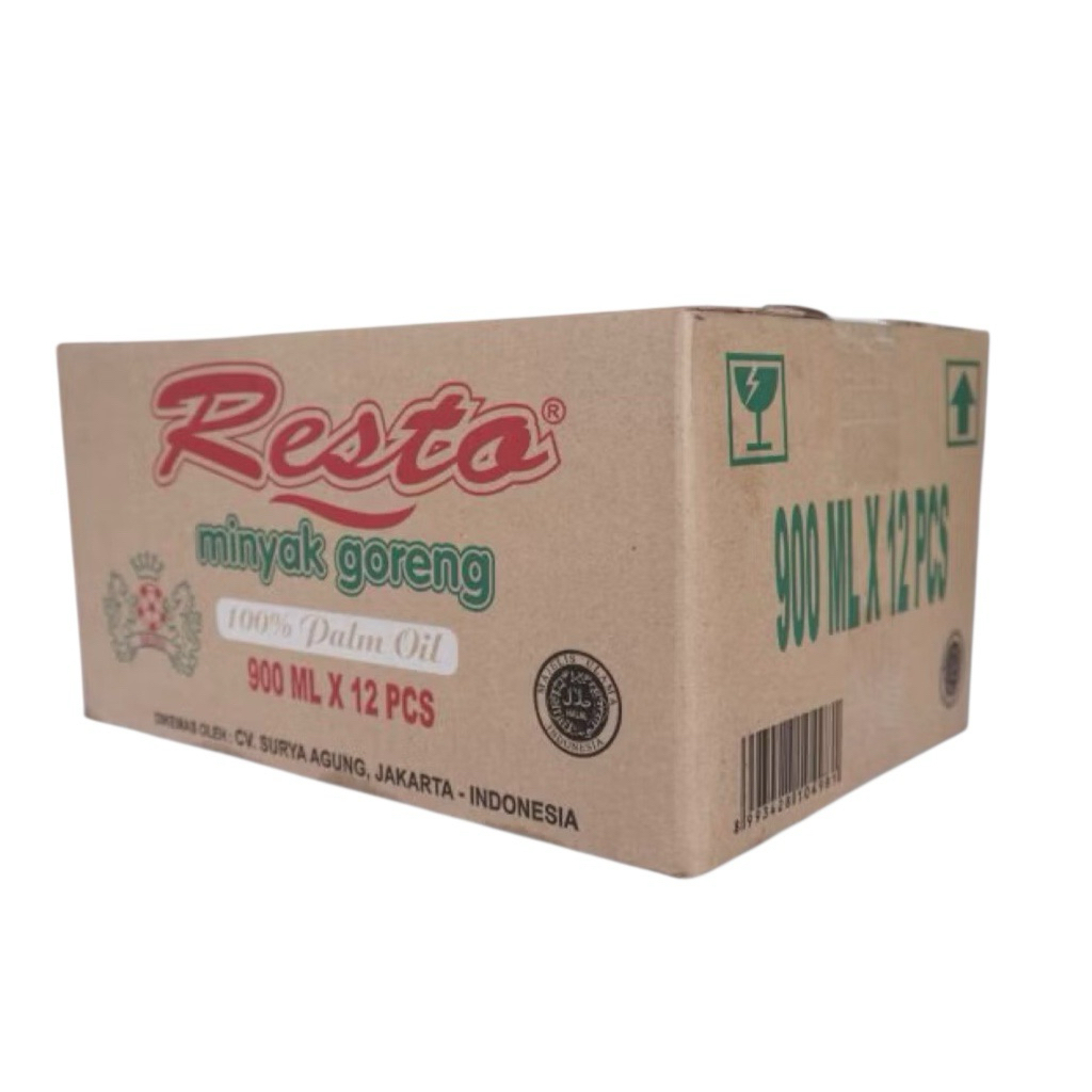 Minyak Goreng Resto 1 Karton isi 12 x 900ml