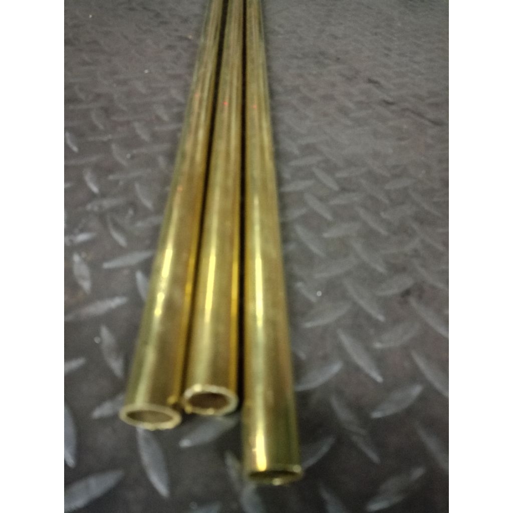 pipa Kuningan dia 9mm id 4.5mmx1000mm