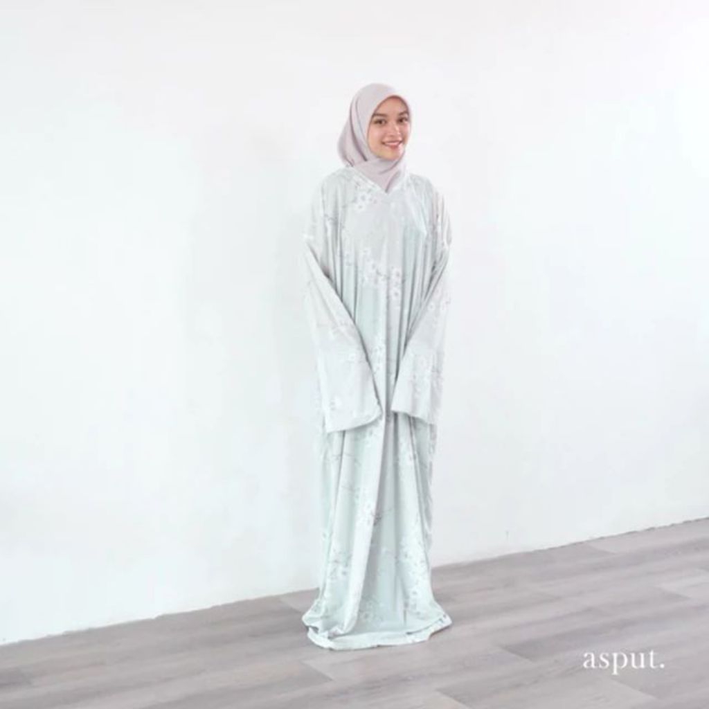 Abaya Traveling Motif simple pouch AZALEA by Asput