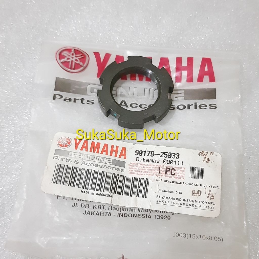 MUR KOMSTIR MIO RX KING FIZR F1ZR ORIGINAL YAMAHA NOS | 90179-25033