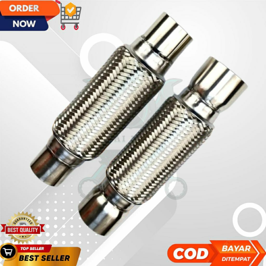 KNALPOT FLEKSIBEL NGIRR TRUK ISUZU HINO FUSO L300 SOLAR DLL