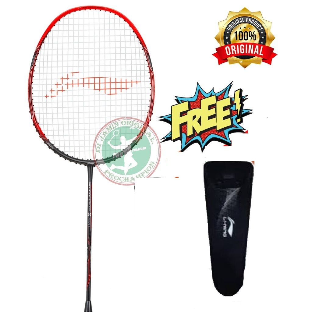Lining 3D Calibar X Boost Raket Badminton Original