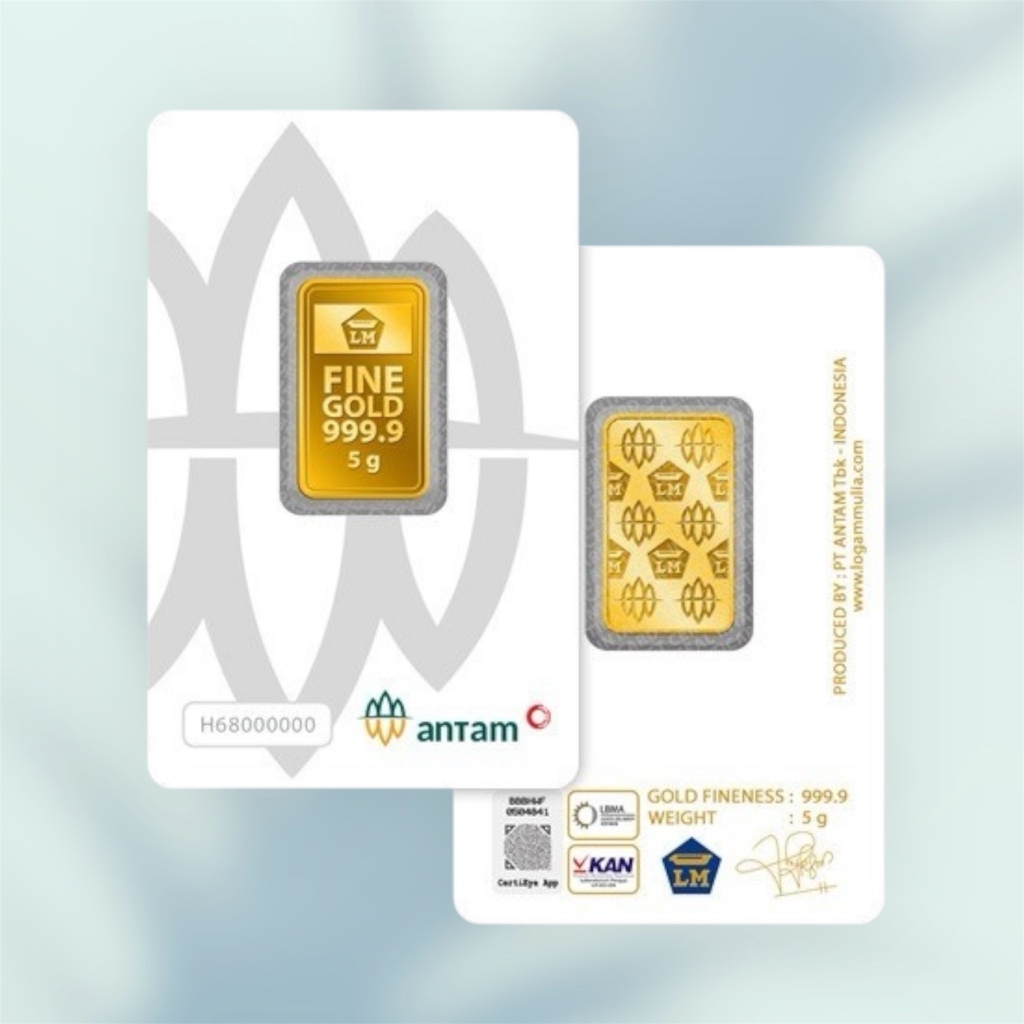 LOGAM MULIA EMAS ANTAM CERTIEYE 5 GRAM 2025 [100%ASLI]