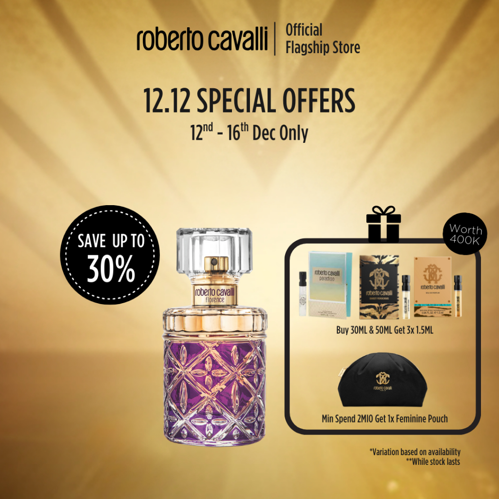 Roberto Cavalli Florence EDP 30ml - Parfum Wanita