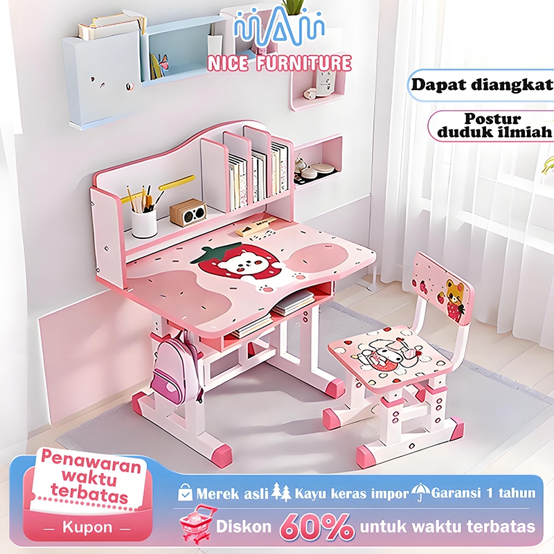 Meja Belajar Anak Meja Kursi Belajar Anak  Meja dan kursi untuk anak laki-laki dan perempuan