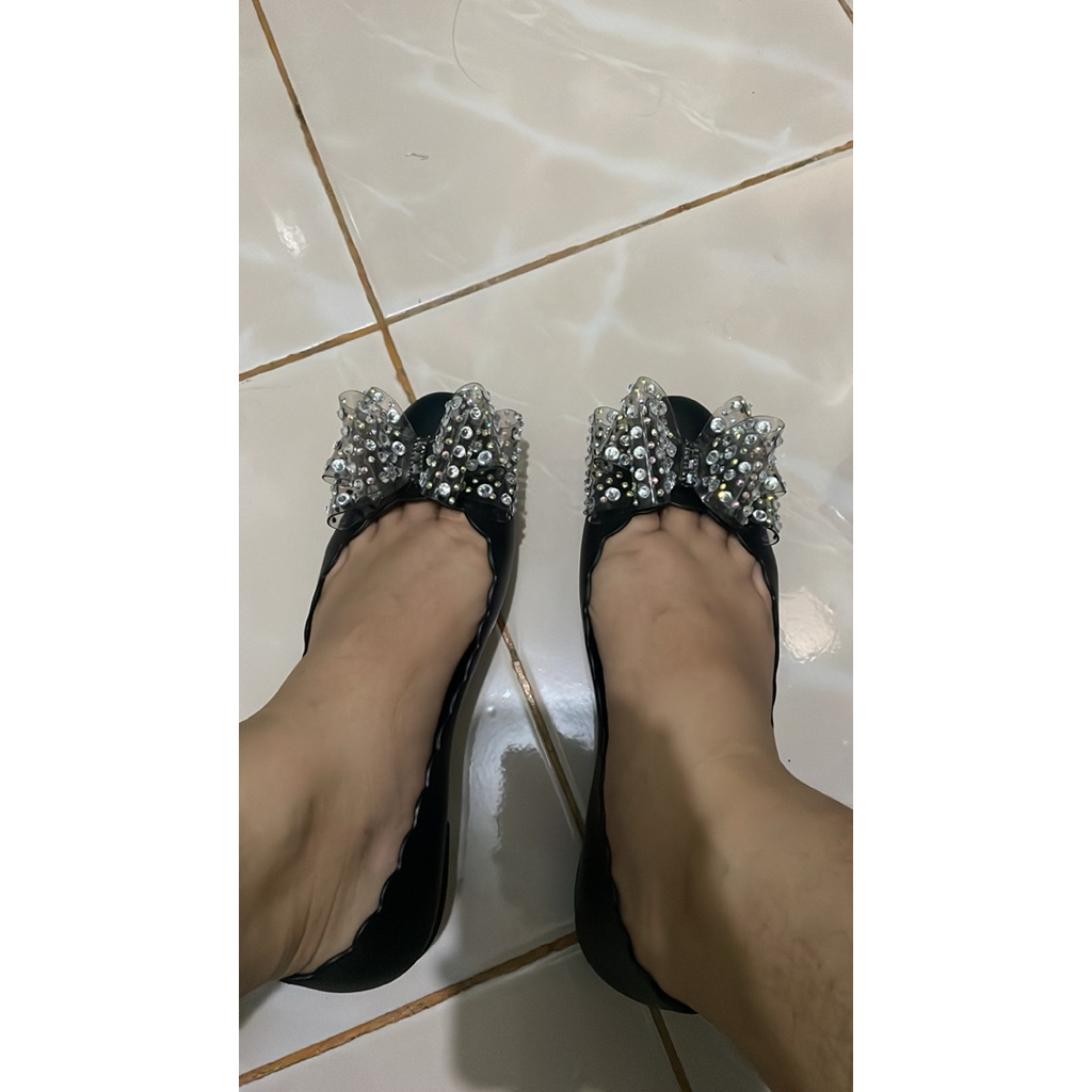 staccato jelly flat shoes