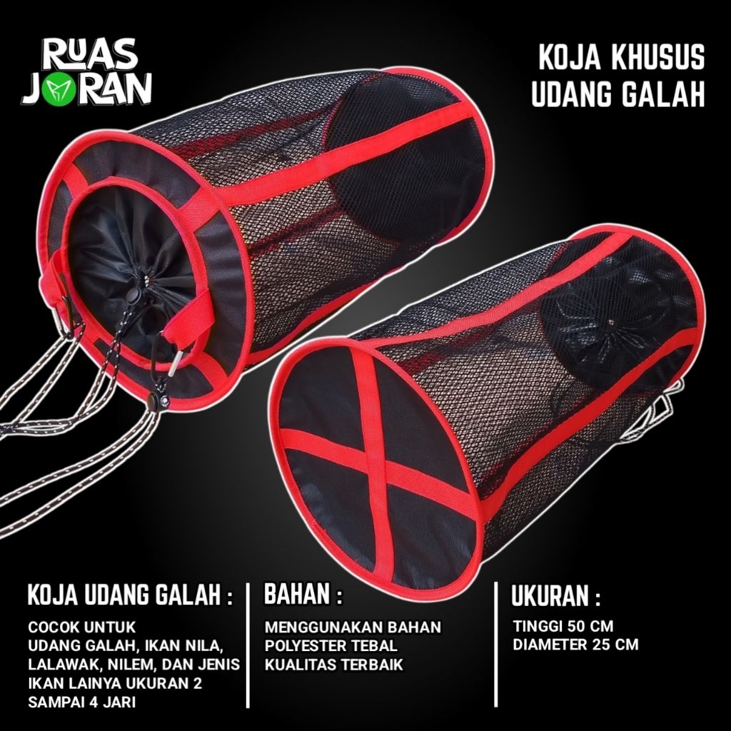 KOJA UDANG PREMIUM 01 - KOJA IKAN - KERUMBU IKAN - JARING UDANG GALAH - KORANG UDANG