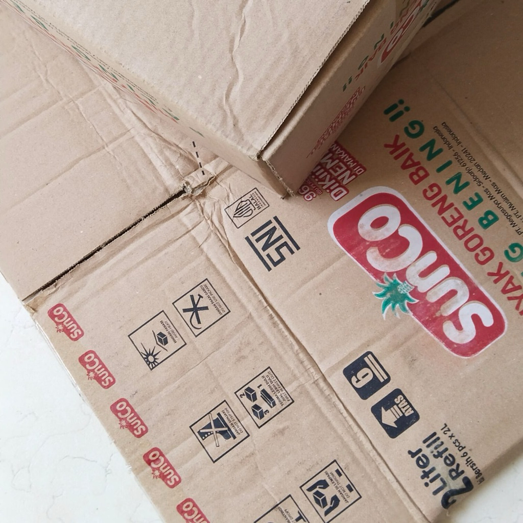 Kardus Minyak Goreng Sunco 2 Liter