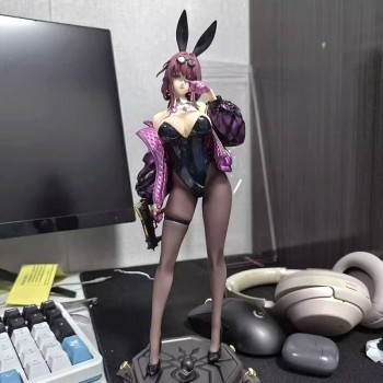 Honkai Star Rail Bunny Girl Kafka Anime Figure 30 cm PVC Rambut Merah Telinga Kelinci Koleksi Mainan