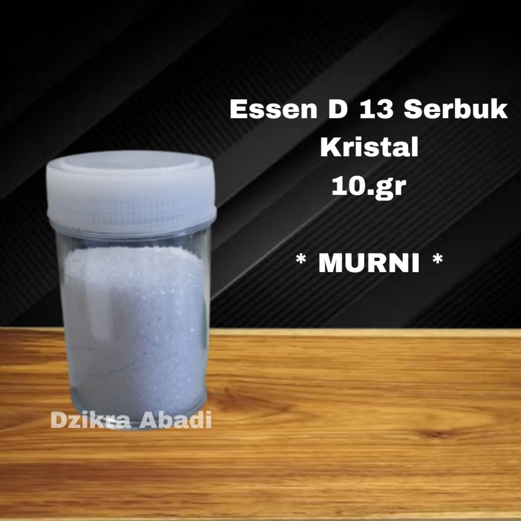 D 13 Essen Serbuk Kristal Campuran umpan Pancing 10 gr