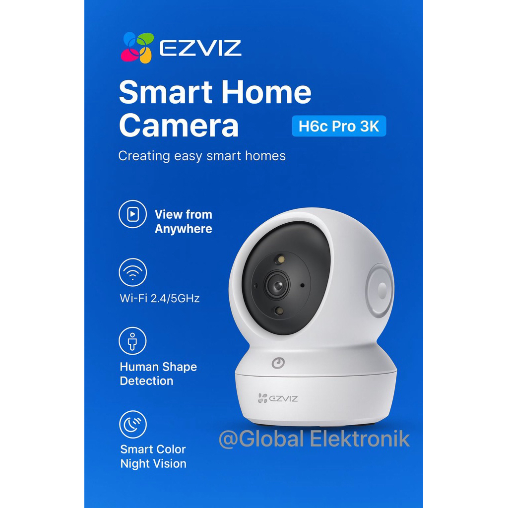 kamera wifi ezviz wireless 5mp