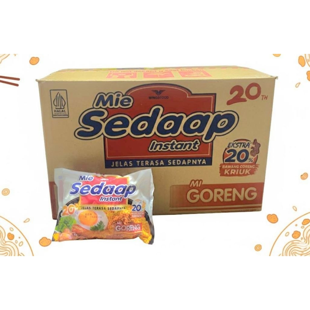 mie sedap goreng 1 dus