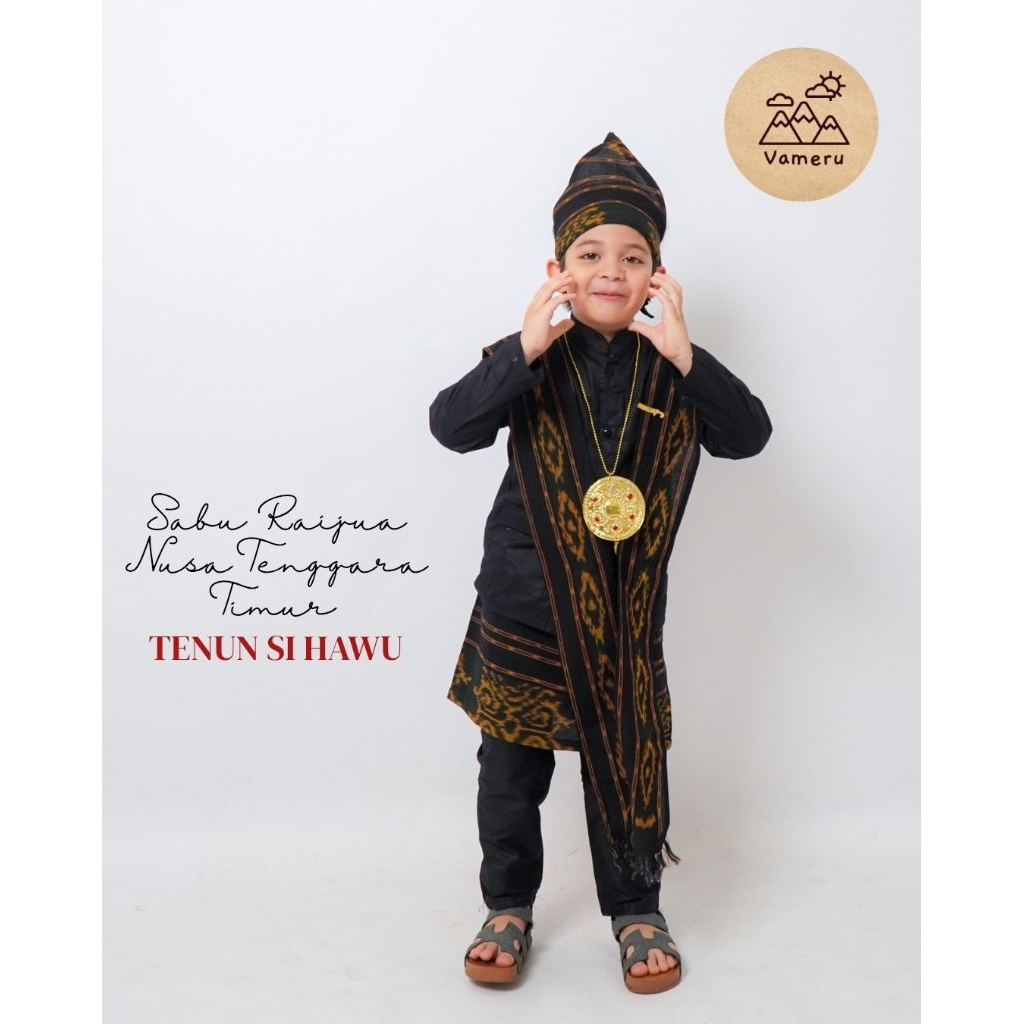 Vameru Indonesia® - BAJU ADAT ANAK TENUN NUSA TENGGARA TIMUR