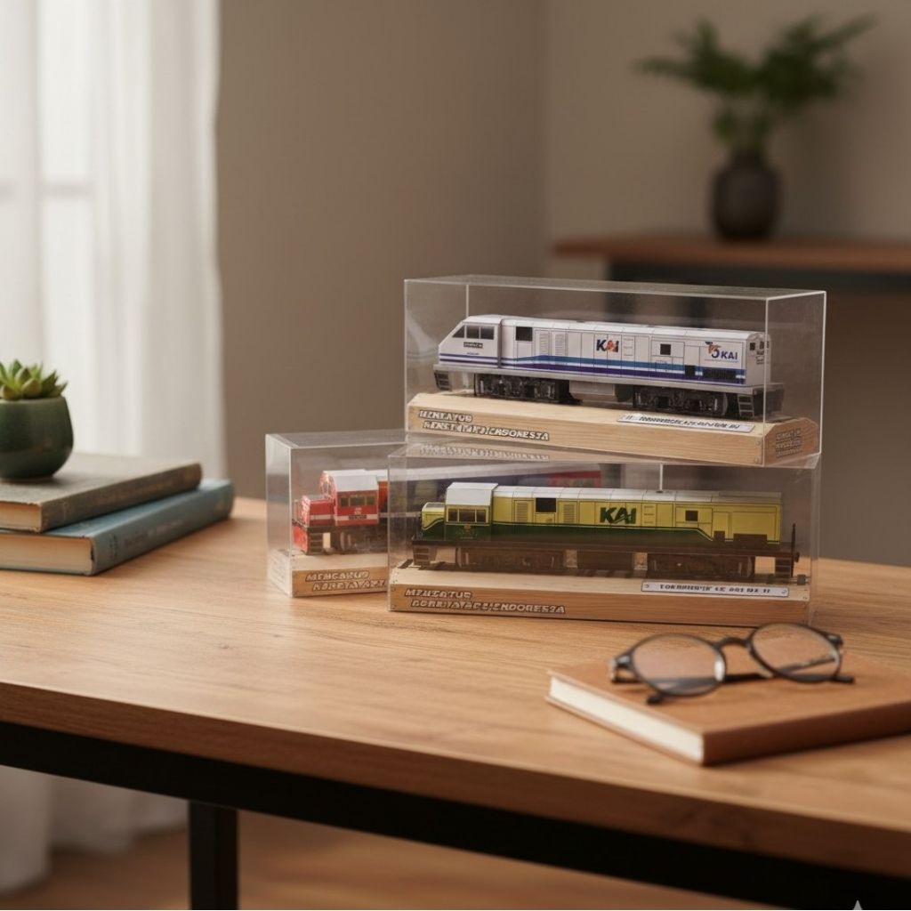 Miniatur kereta api indonesia