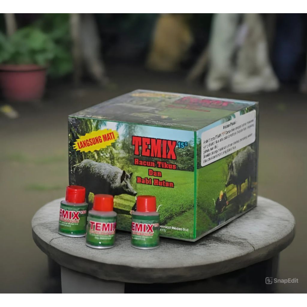 Racun Tikus Temix Botol Ampuh Basmi Tikus