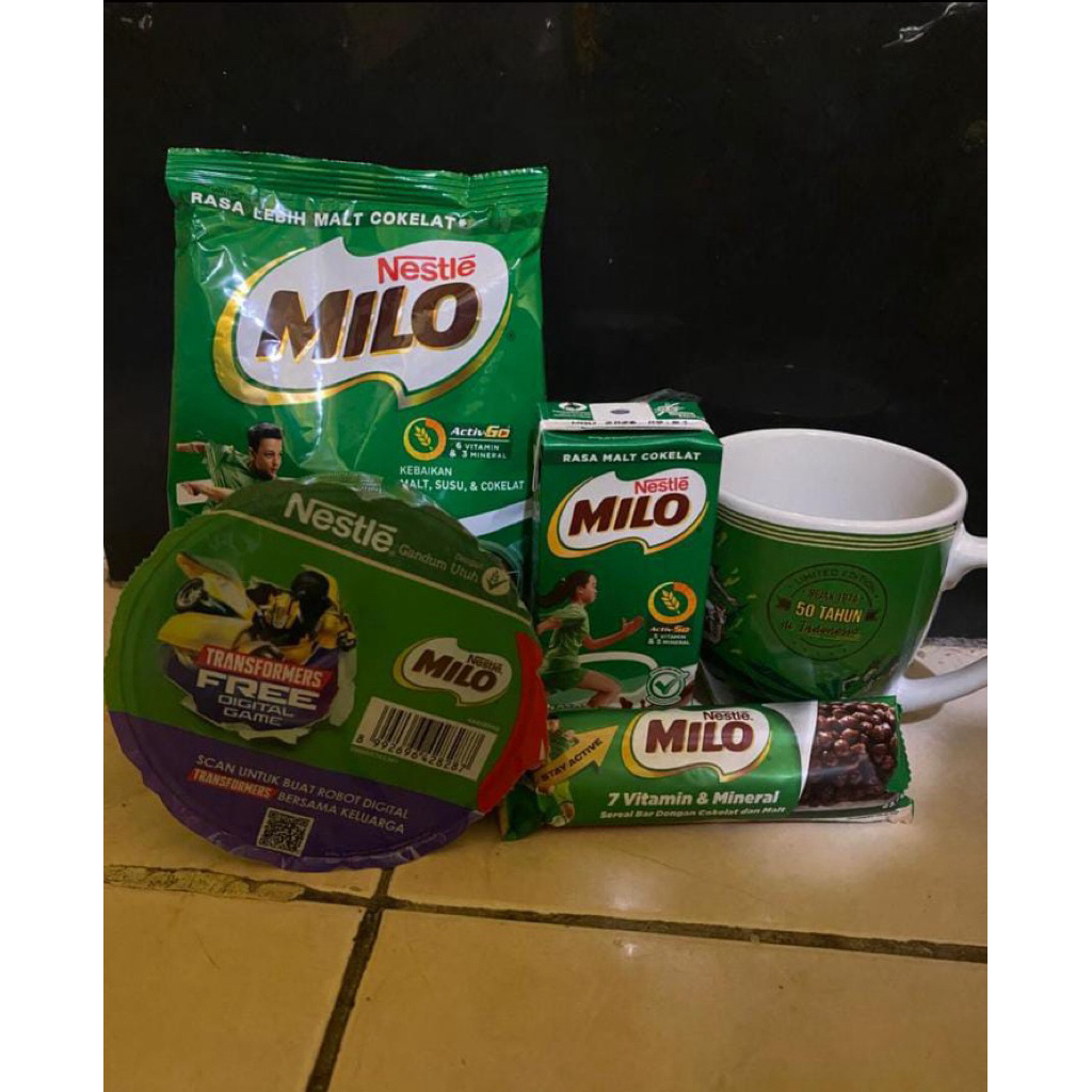 milo bubuk murah paketan milo free mug cantik