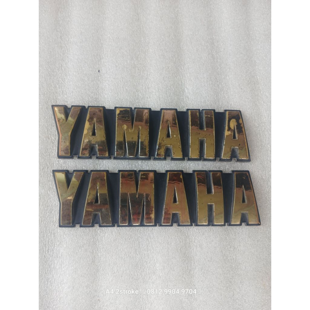 emblem logo tangki yamaha rx king cobra rx king master original