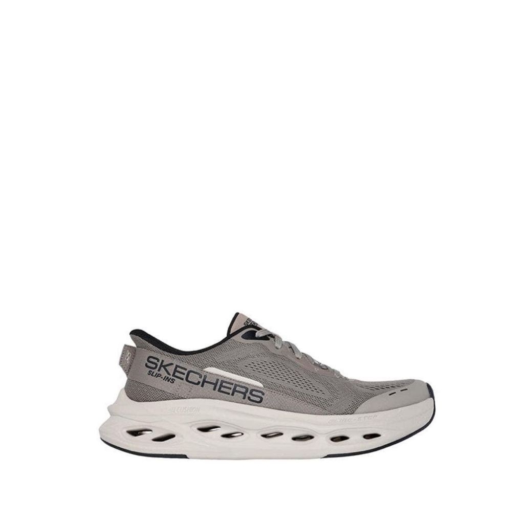 Skechers Slips ins Max Cushion Glide Step Men Running Original Taupe