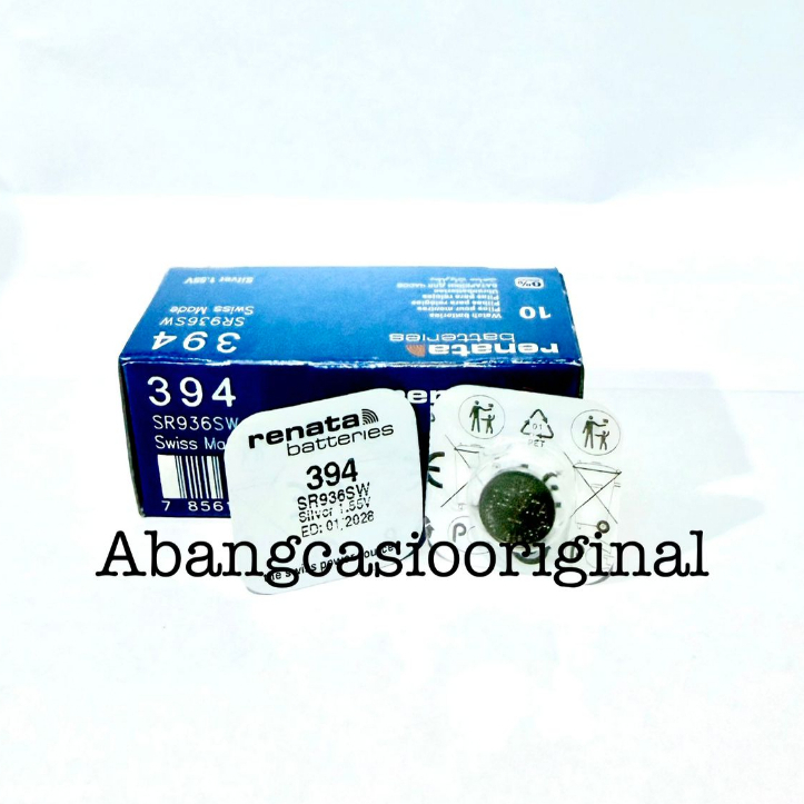 Baterai Renata SR936SW/394/936 Maxell SR936SW/394/936 Murata SR936SW/394/936 ORIGINAL Baterai SR936S