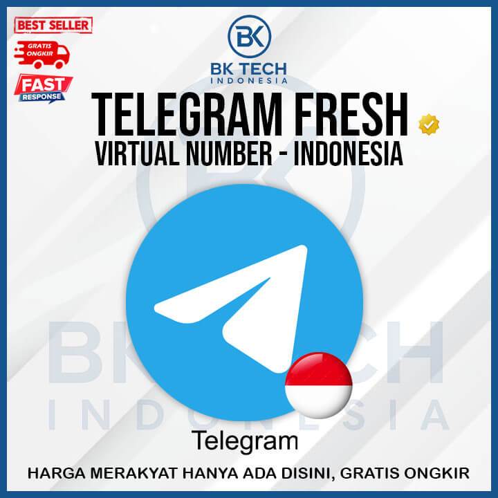Nomor Virtual Telegram Indonesia Tanpa Biaya Langganan Premium