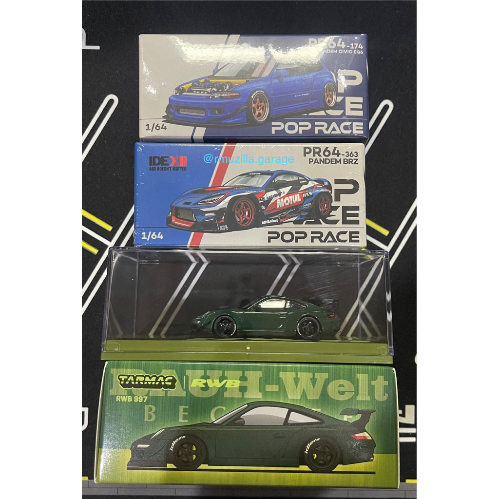 pop race pandem BRZ garasi drift paket