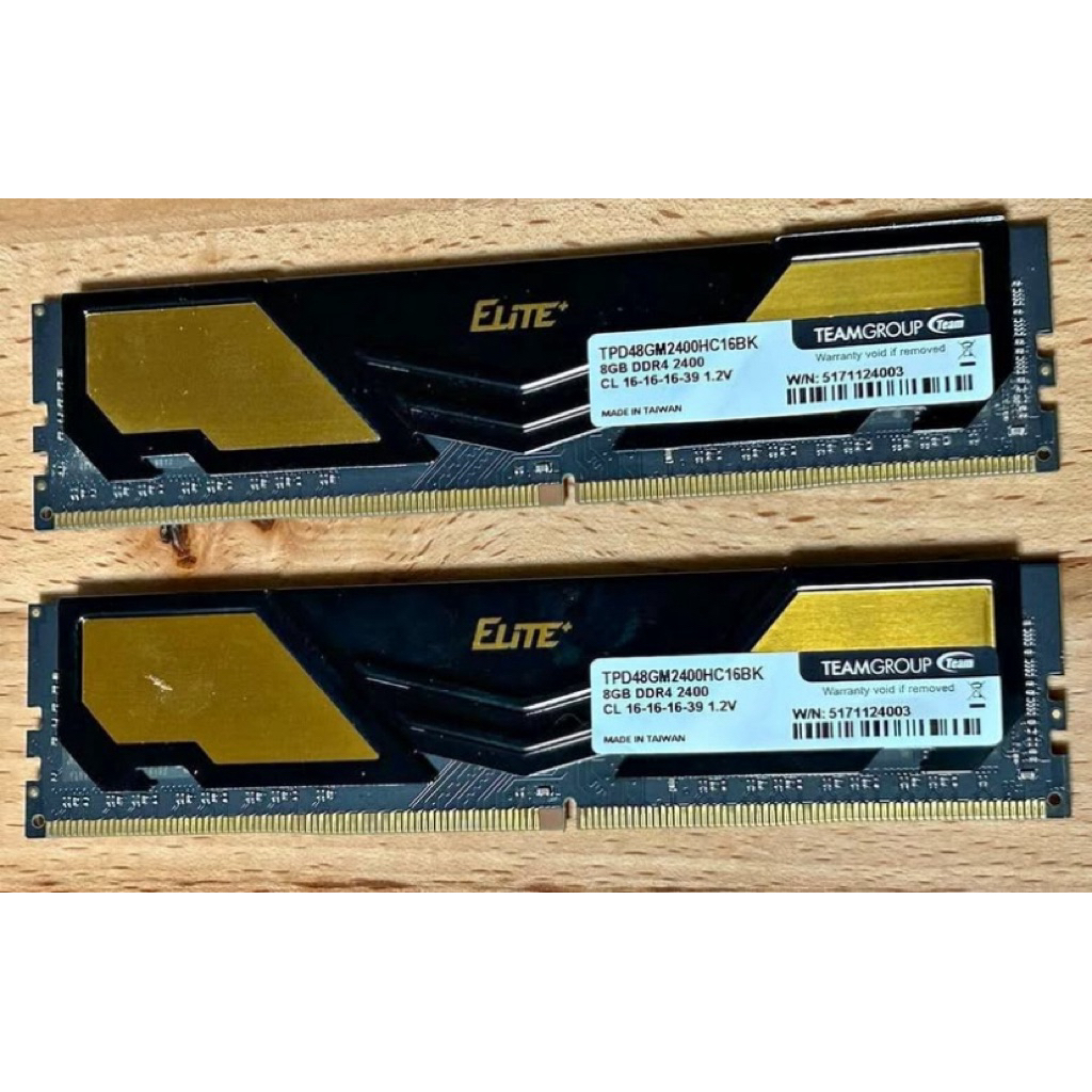 Ram 16gb kit team elite+ 2400mhz