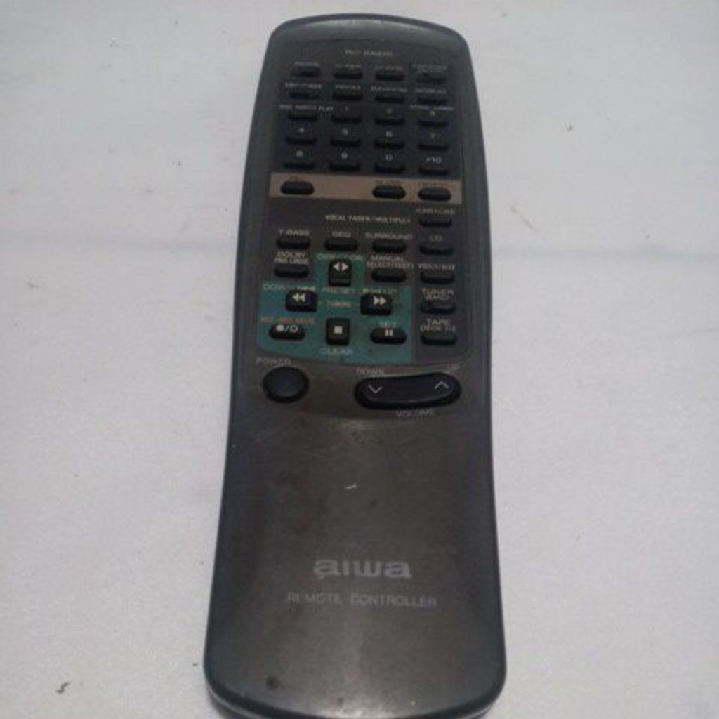 REMOT COMPO AIWA RC-6AS10 BEKAS NORMAL