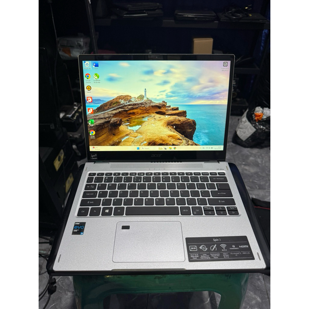 Acer spin 3 core i5 gen 11 8/500
